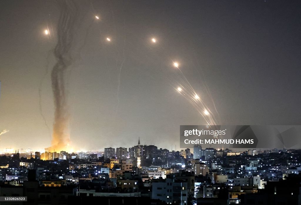 TOPSHOT-PALESTINIAN-ISRAEL-CONFLICT