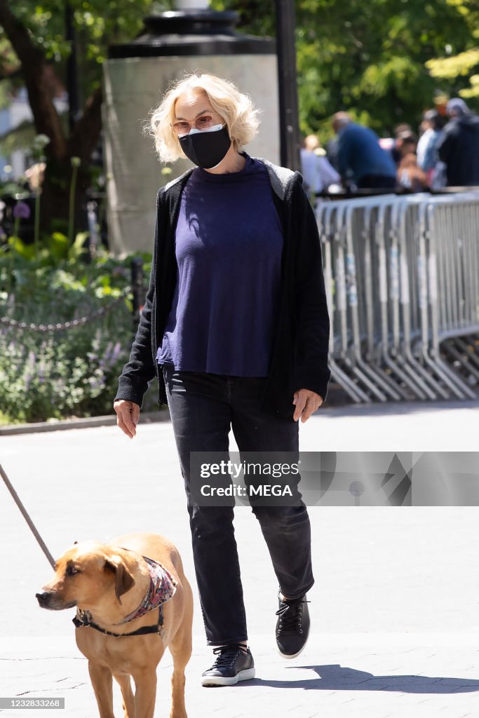 Celebrity Sightings In New York City - May 11, 2021