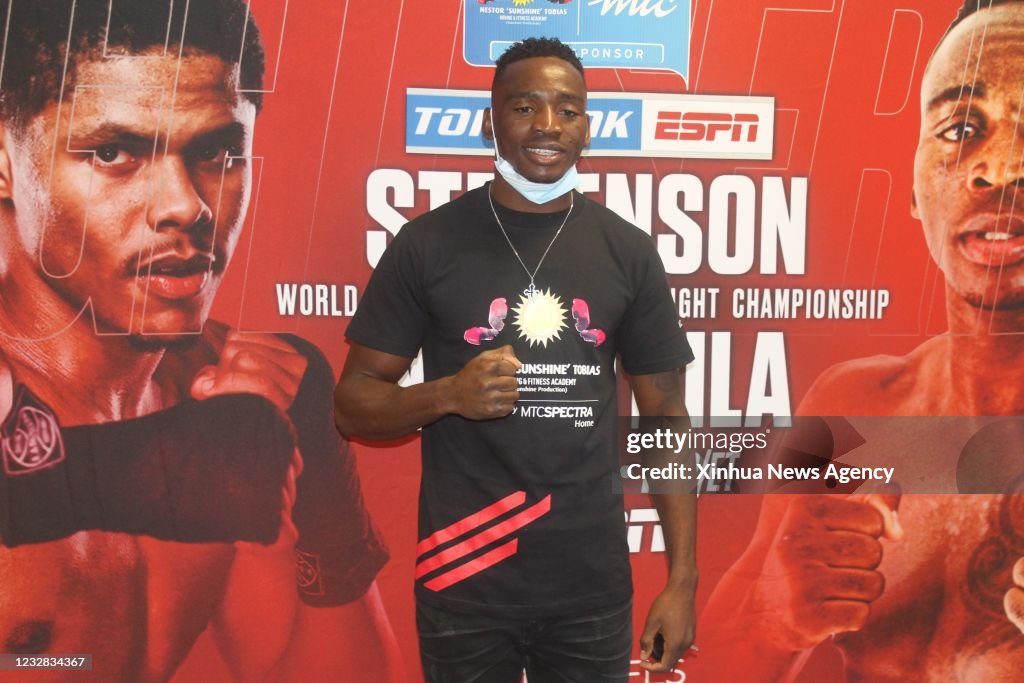 Namibia Boxing Namibian boxer Jeremiah 'Lowkey' Nakathila posed at an event in... News ...