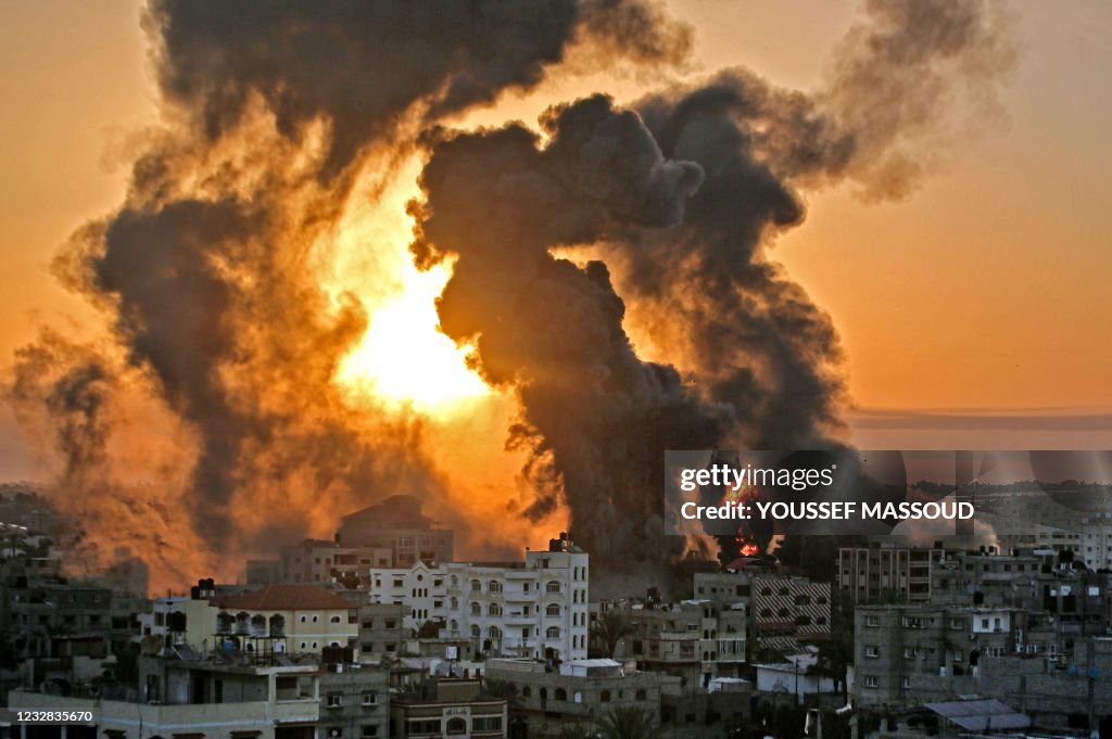 TOPSHOT-PALESTNIAN-ISRAEL-CONFLICT-GAZA