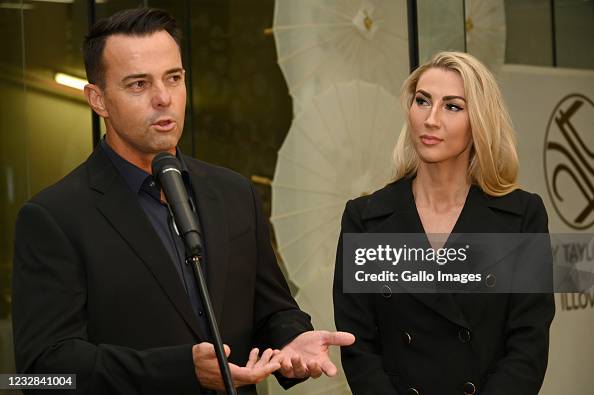 Peet & Mel Viljoen at the opening of the Tammy Taylor Illovo on May