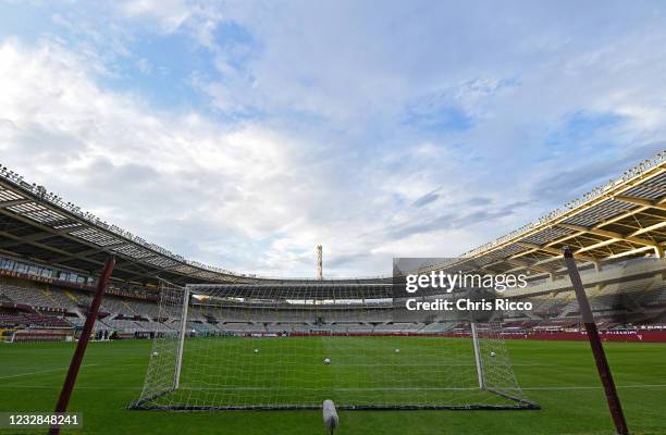 General view inside the Stadio Olimpico di Torino during the Serie A match between Torino FC and AC Milan at Stadio Olimpico di Torino on May 12,...