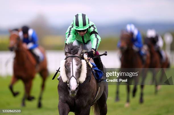 Military Mission ridden by Oisin Murphy on their way to winning the AJN Steelstock 'Henstridge Somerset' Novice Stakes at Salisbury Racecourse on May...