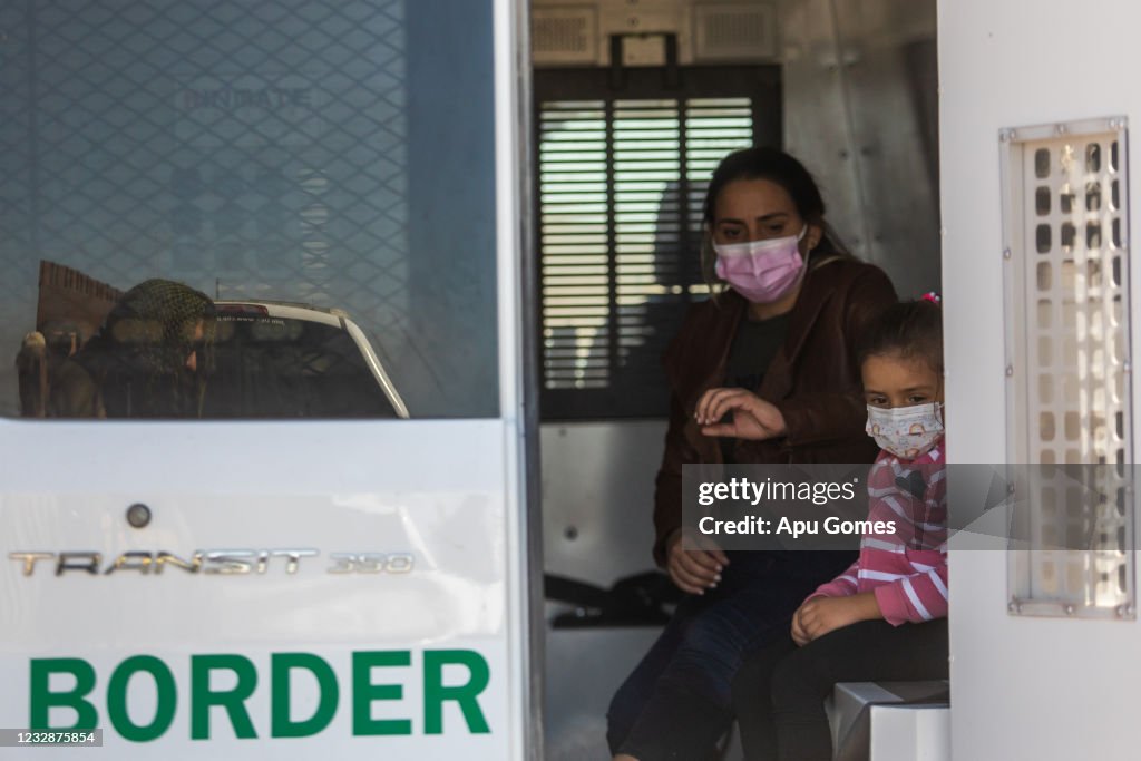 Migrants Continue To Cross Southern Border As Biden Administration Grapples With Surge