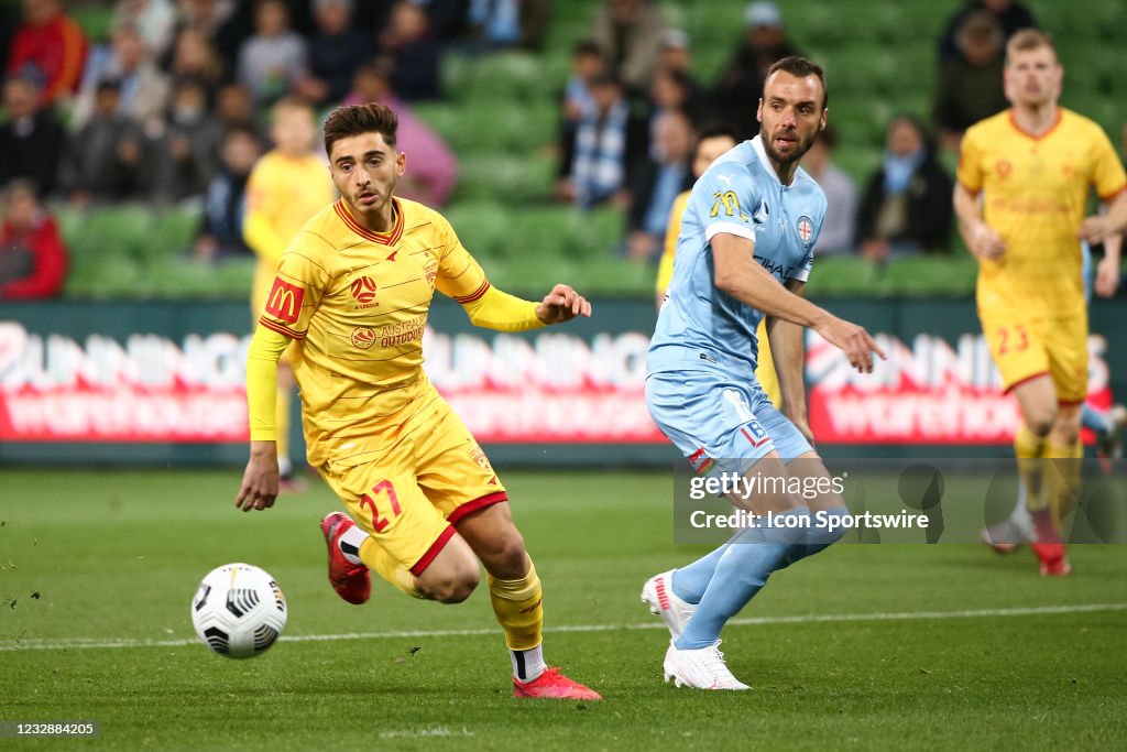 SOCCER: MAY 13 A-League - Melbourne City v Adelaide United