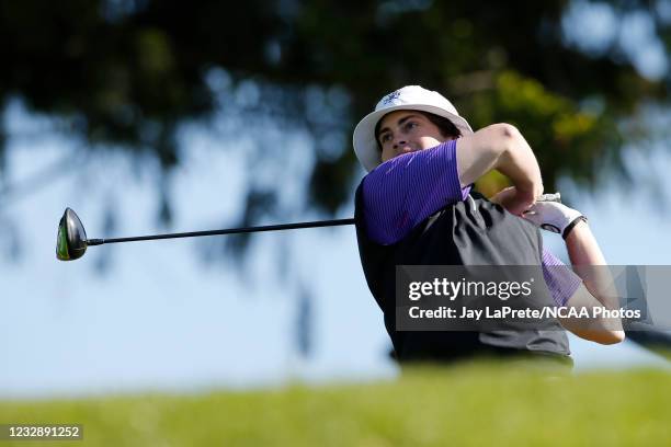 Basil Boyd of the Sewanee Tigers plays during the Division III Mens Golf Championship held at the Oglebay Resort on May 14 in Wheeling, West Virginia.