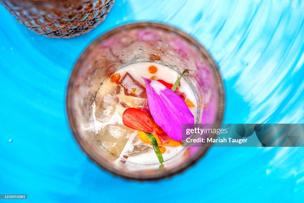 Dishes from phenakite and chef minh phan for the gold award