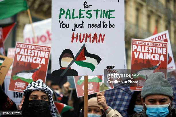 Hundreds of people gathered in support of Gaza and the Occupied Territories as a new war seems to have begun between Israel and Palestinians ....