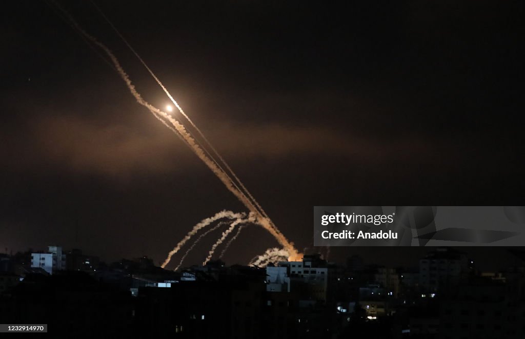 Rockets fired from Gaza Strip towards Israel