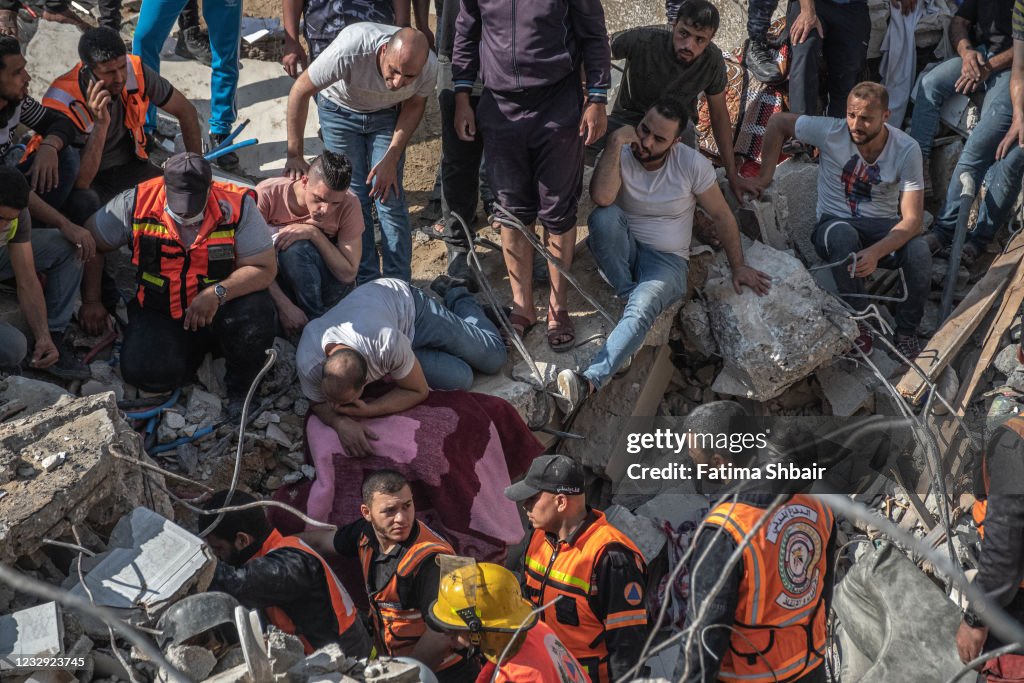 Israel Continues Gaza Attacks Amid Rumors Of Ground Offensive