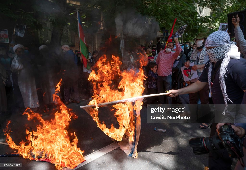 Protest Gathering To Condemn Israeli Attack To Gaza And Killing Children