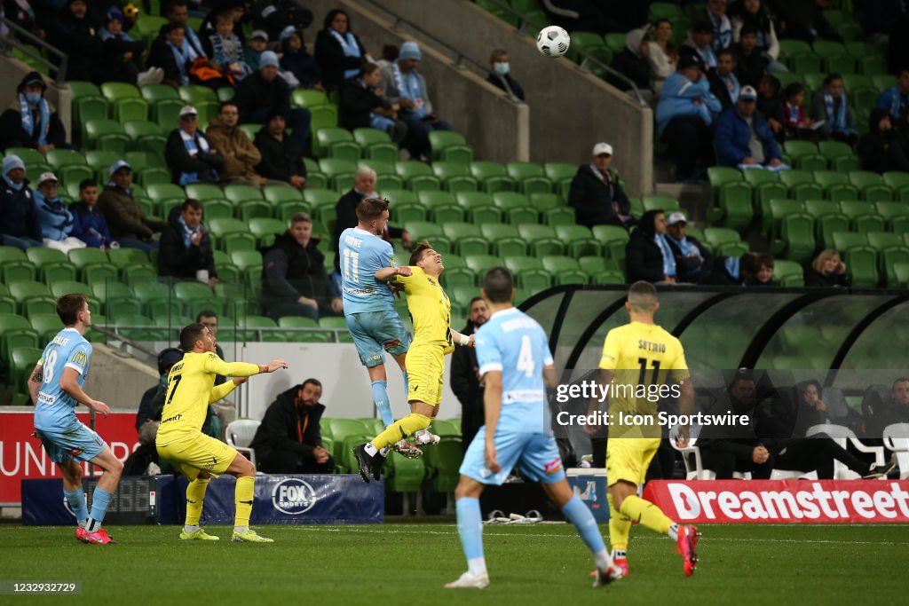 SOCCER: MAY 16 A-League - Melbourne City v Wellington Phoenix