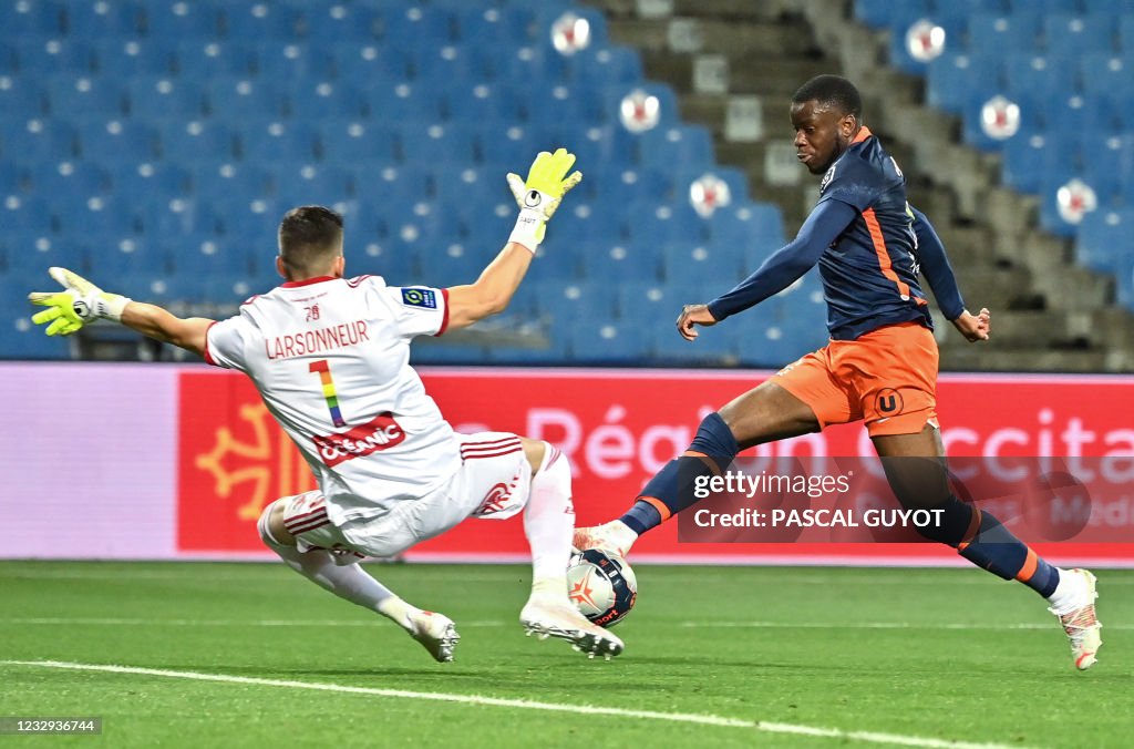 FBL-FRA-LIGUE1-MONTPELLIER-BREST