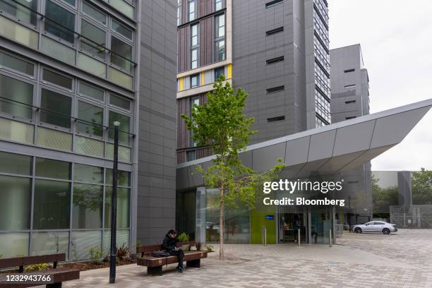 The GradPad Wood Lane Studios student accommodation tower block at 80 Wood Lane on the Imperial College London campus in West London, U.K. On Friday,...