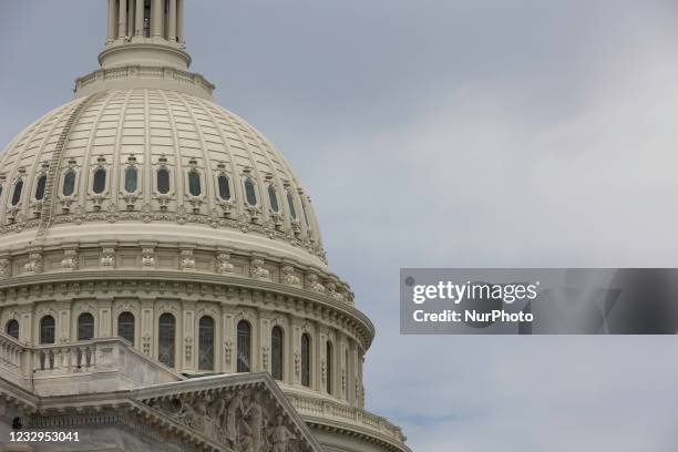 The US Capitol Building is seen in Washington, D.C. May 12, 2021.