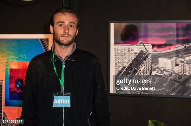 Barney Clark attends "Art in the Age of Now" at Fulham Town Hall on May 18, 2021 in London, England.