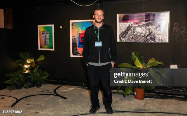 Barney Clark attends "Art in the Age of Now" at Fulham Town Hall on May 18, 2021 in London, England.