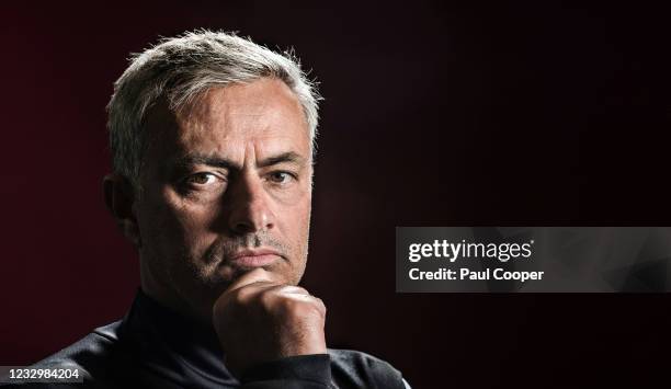 Football manager Jose Mourinho is photographed on August 2, 2017 in Manchester, England.