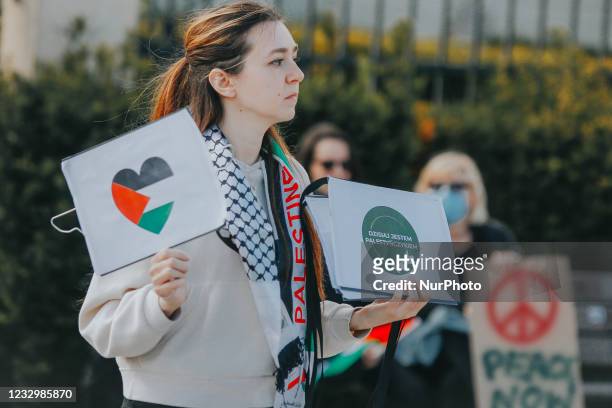 Under the slogan 'Free Palestine' the Muslim community and the inhabitants of Wroclaw, Poland organized on May 19 a demonstration calling for the...