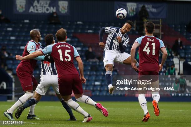 Matheus Pereira of West Bromwich Albion during the Premier League match between West Bromwich Albion and West Ham United at The Hawthorns on May 19,...