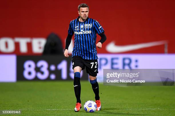 Josip Ilicic of Atalanta BC in action during the TIMVISION Cup final football match between Atalanta BC and Juventus FC. Juventus FC won 2-1 over...