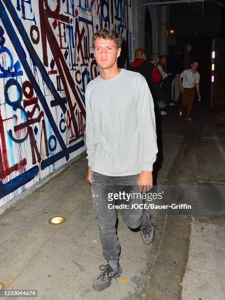 Jace Norman is seen on May 21, 2021 in Los Angeles, California.