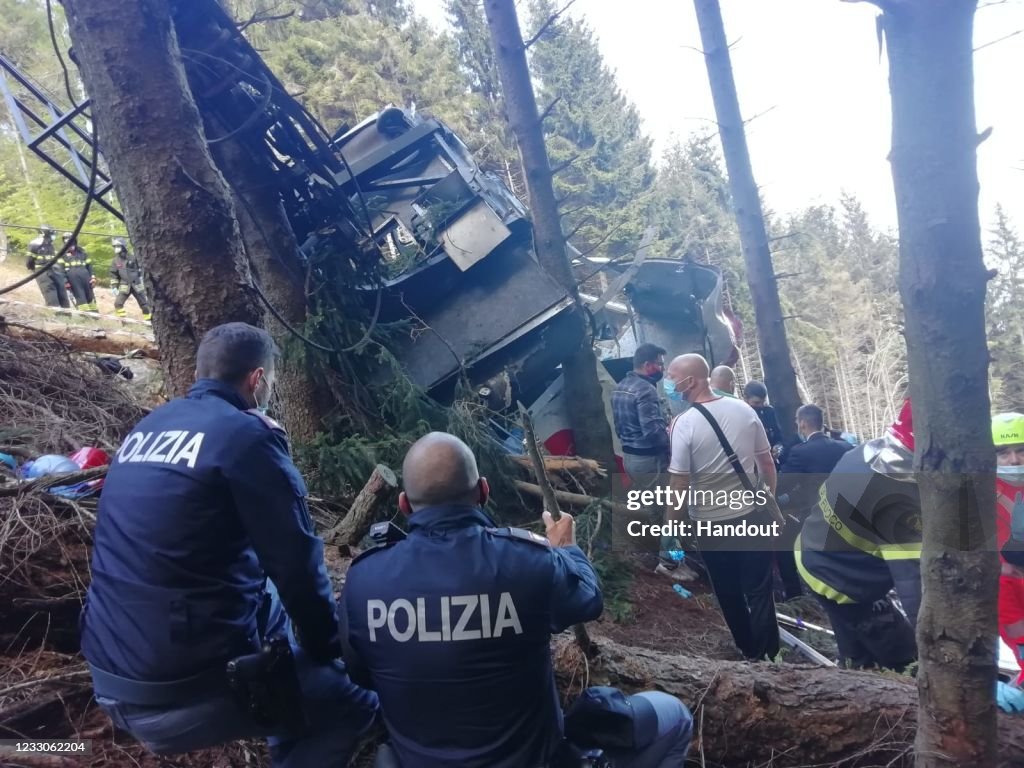 Cable Car Collapse Kills 14 Near Lake Maggiore