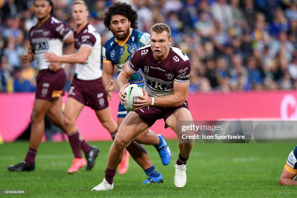 RUGBY: MAY 23 NRL Rd 11 - Eels v Sea Eagles