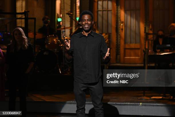 Anya Taylor-Joy" Episode 1805 -- Pictured: Special guest Chris Rock during the "What I Remember" Cold Open on Thursday, May 20, 2021 --