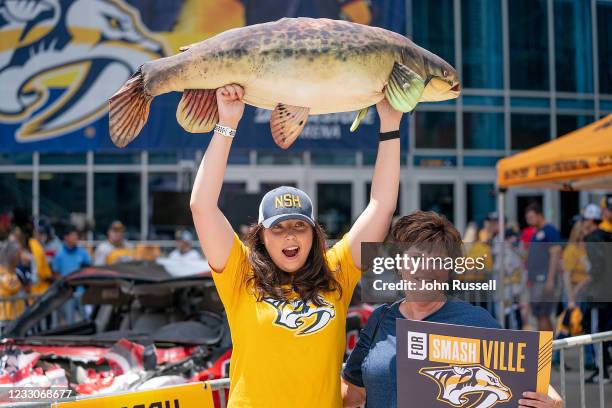Preds Fan Nashville Predators Fans Photos and Premium High Res Pictures - Getty ...