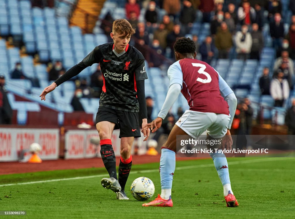 Aston Villa U18 v Liverpool U18: FA Youth Cup Final