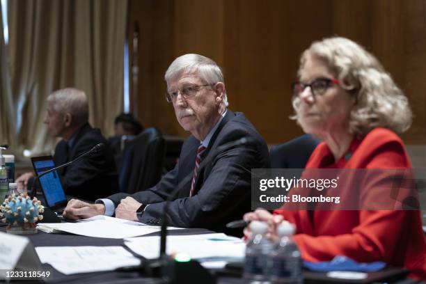 Francis Collins, director of the U.S. National Institutes of Health , left, and Diana Bianchi, director of the Eunice Kennedy Shriver National...