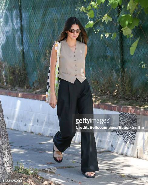 Kendall Jenner is seen on May 26, 2021 in Los Angeles, California.