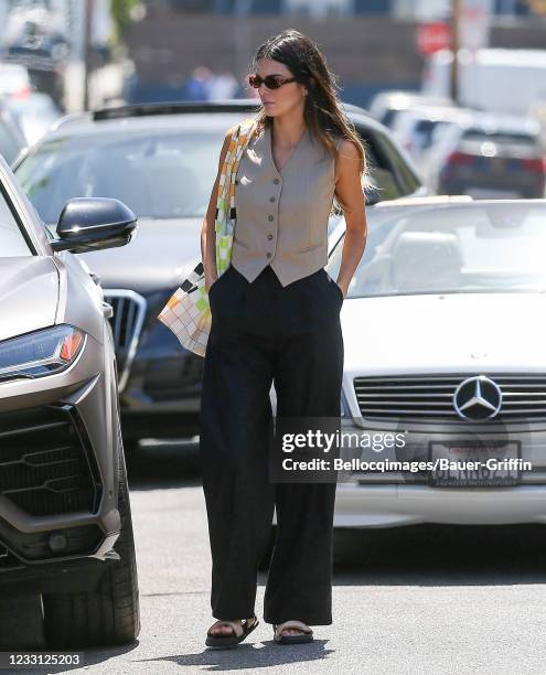 Kendall Jenner is seen on May 26, 2021 in Los Angeles, California.