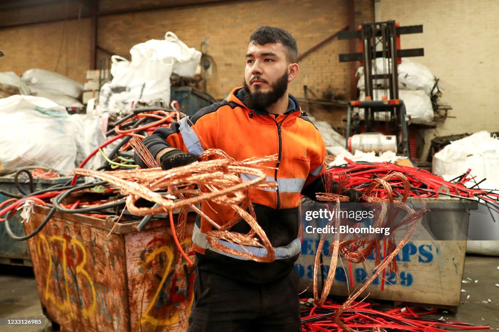 Copper Scraps Processing Ahead of Export