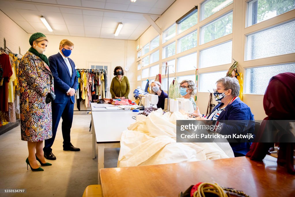 King Willem-Alexander and Queen Maxima Visit North-Limburg Region