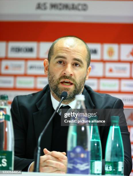 Monaco, Monte-Carlo AS Monaco Season Final Press Conference with Paul Mitchell, Sporting Director at the Stade Louis II Monaco. Soccer