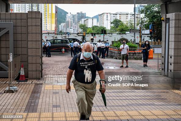 Kin Shing Pro-democracy activist Bull Tsang Kin-shing arrives at the West... News ...