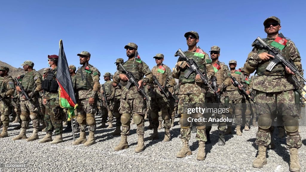 Afghan commando graduation ceremony in Kabul