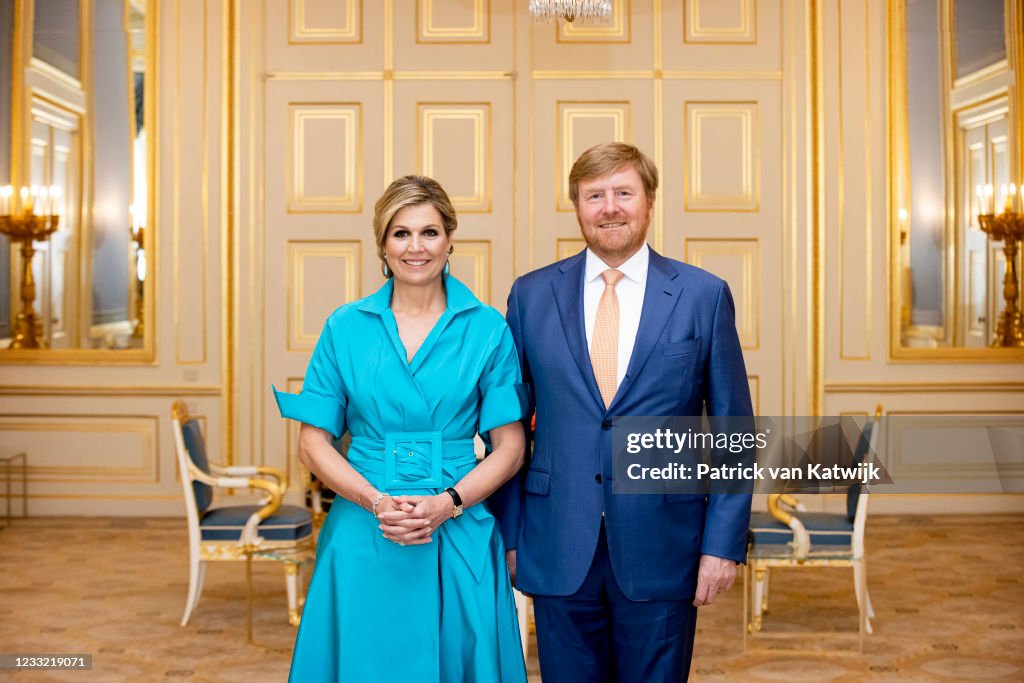 King Willem-Alexander Of The Netherlands And Queen Maxima Attend The Appeltjes Van Oranje Award Ceremony