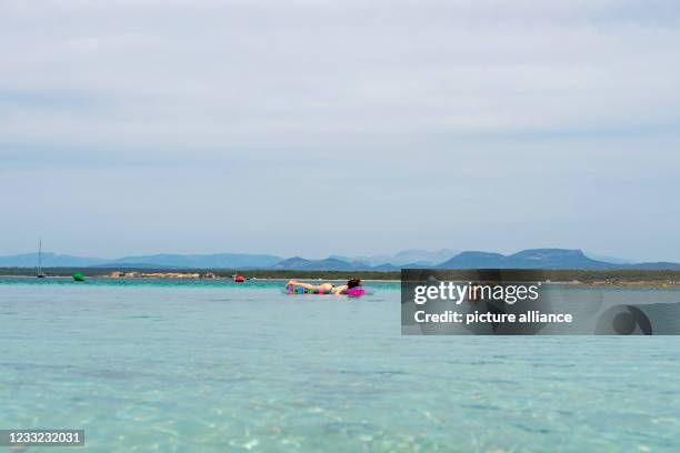 General picture of tourism returning back to the Spanish island of Mallorca after the Coronavirus lockdown is seen on May 31th, 2021 in Mallorca,...