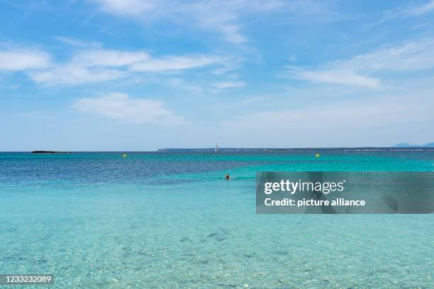 General picture of tourism returning back to the Spanish island of Mallorca after the Coronavirus lockdown is seen on May 31th, 2021 in Mallorca,...