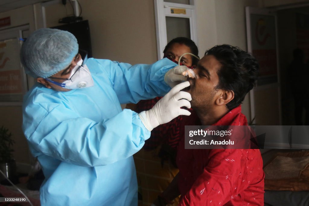 Indian people suffering from post COVID-19 black fungus infection