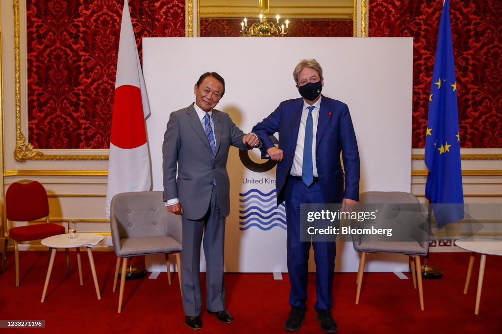 U.K. Hosts The In-Person G-7 Finance Ministers Meeting