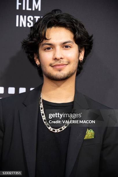 Actor Xolu Mariduena attends the Los Angeles Latino International Film Festival special preview screening of "In The Heights" at the TCL Chinese...