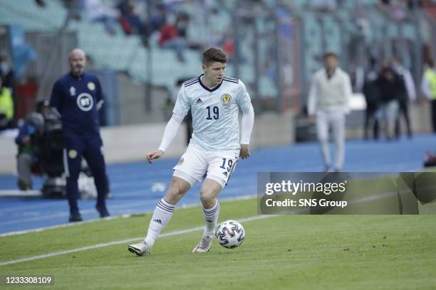 During a friendly match between Luxembourg and Scotland at the Stade Josy Barthel on June 06 in Luxembourg, Scotland.