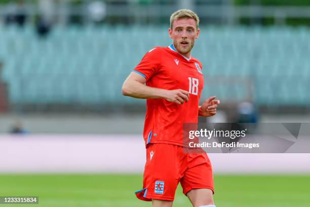 Laurent Jans of Luxembourg looks on during the international friendly match between Luxembourg and Scotland at Josy-Barthel-Stadium on June 6, 2021...