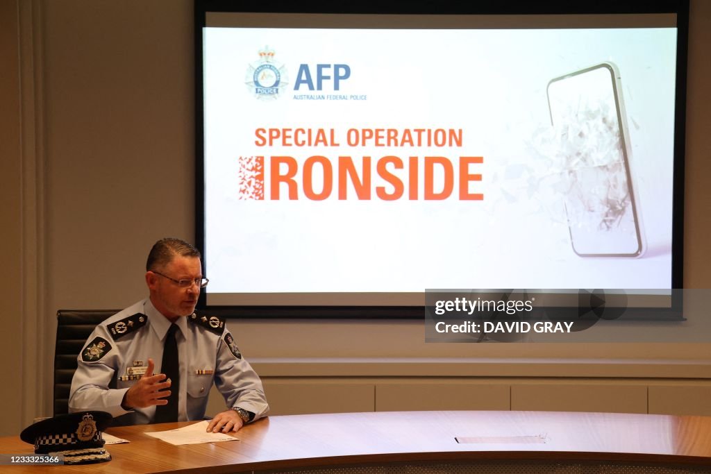 AUSTRALIA-US-EUROPE-CRIME-POLICE