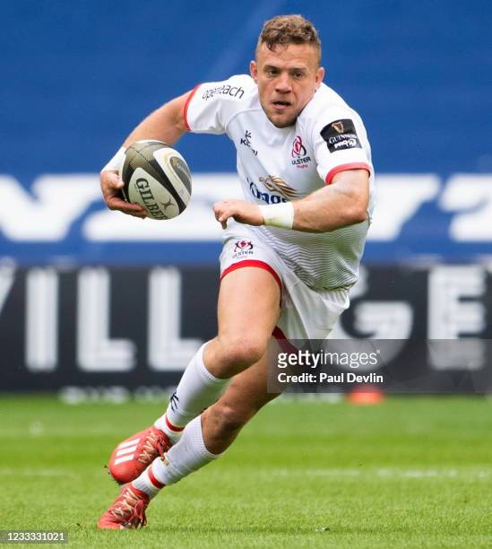 Scotland , United Kingdom - 5 June 2021; Ian Madigan of Ulster during the Guinness PRO14 Rainbow Cup match between Edinburgh and Ulster at BT...