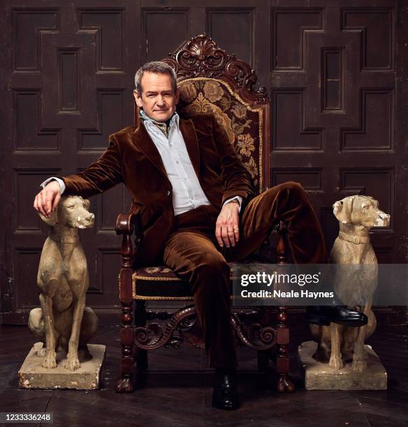 Comedian, tv presenter and actor Alexander Armstrong is photographed for the Daily Mail on March 5, 2021 in London, England.